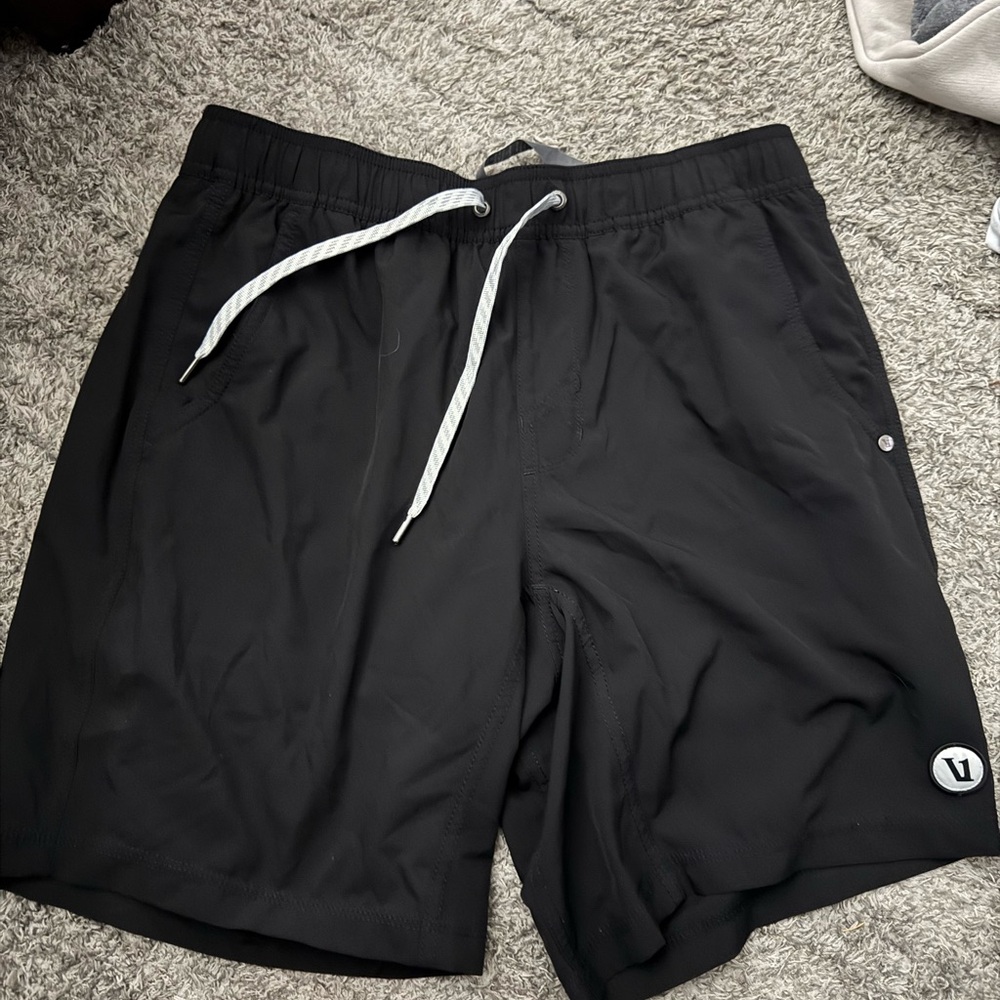 Vuori Black Athletic Shorts